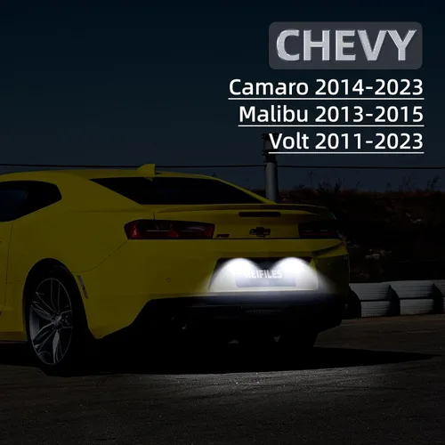 Miniatura 7 de Luces LED de matrícula para Chevy Camaro 2014-2023, Malibu 2013-2015, Volt 2011-2023