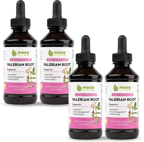 Miniatura 7 de Maxx Herb Extracto de Raíz de Valeriana - Máxima Potencia, Extracto Líquido de Raíz de Valeriana se Absorbe Mejor que las Cápsulas, para Relajación