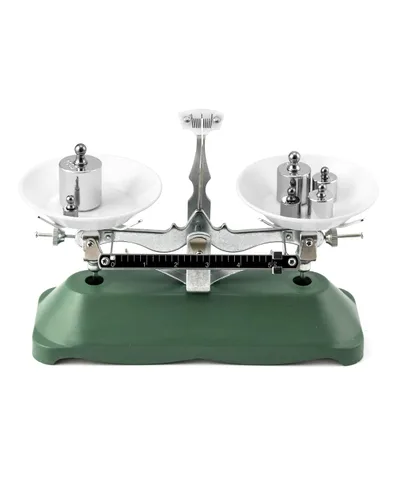 Miniatura 3 de QWORK Balanza de Equilibrio, 200g / 0.2g, Mini Balanza de Haz Triple de Laboratorio para Herramienta Didáctica
