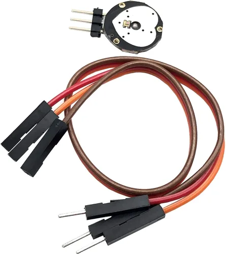 Miniatura 7 de FainWan Sensor de pulso Sensor de frecuencia cardíaca Monitor Sensor de pulso compatible con módulo Ar-duino Raspberry Pi