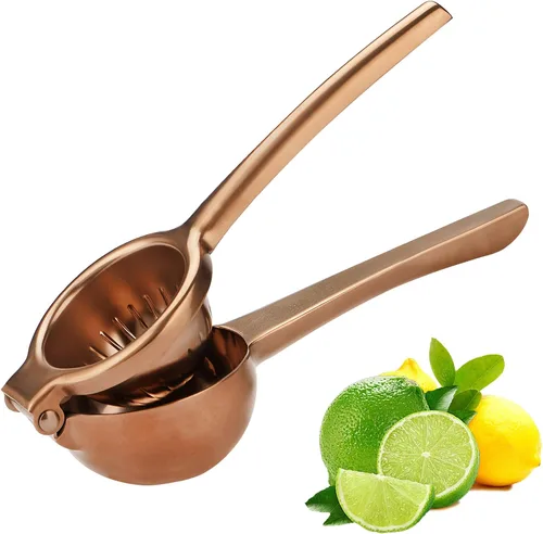 Miniatura 10 de Exprimidor de limón Exprimidor de limón de acero inoxidable Juicer manual resistente