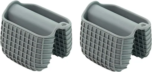 Juego de mini guantes de horno de silicona, guantes de horno con aislamiento térmico, guantes de horno para cocinar y hornear, proteger los dedos,