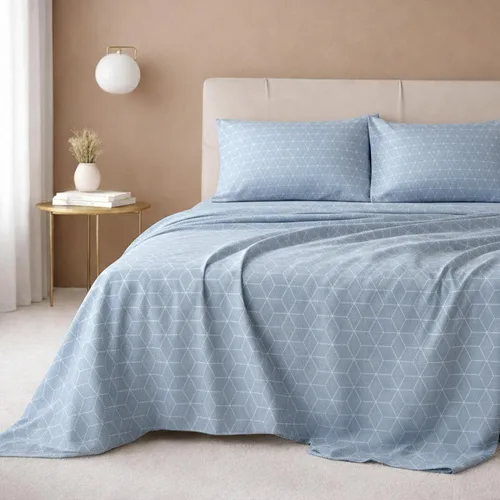 Miniatura 33 de California Design Den Juego de sábanas de lujo tamaño King - 100% algodón, 600 número de hilos, sábanas King de bolsillo profundo, ropa de cama