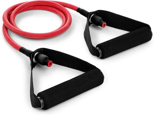Miniatura 9 de Champion Sports Bandas de tubo de resistencia para hombres y mujeres, extra ligeras a súper resistentes - Banda de fitness duradera para Amarillo