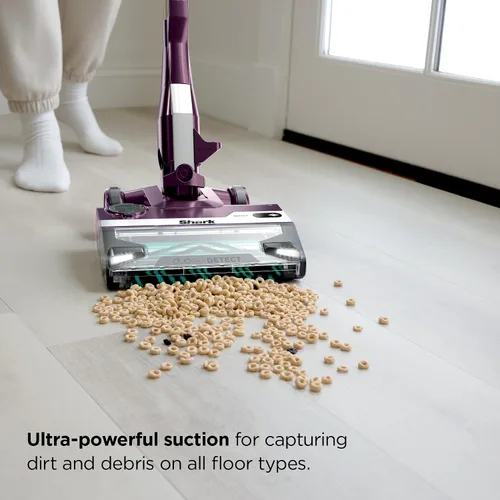 Miniatura 2 de Shark PowerDetect Aspiradora con cable para alfombras y suelos duros, aspiradora de mano ligera para pelo de mascotas con DuoClean Cepillo