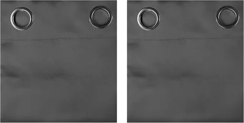 Miniatura 4 de MDS - Paneles de cortinas opacas para ventana, armarios de puertas de dormitorio, ojales sólidos en la parte superior, con aislamiento térmico