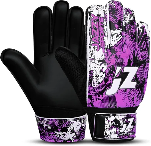 Miniatura 9 de Guantes de portero de fútbol, guantes de portero de dedo, guantes de fútbol de 0.157 in de látex de agarre fuerte, protección de la columna
