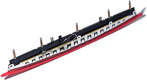 Repuesto OE para BMW E63 E64 645CI 650I M6 6-Serie Coupé Convertible Trasero Rojo LED Tercera Luz de Freno, Lente Roja