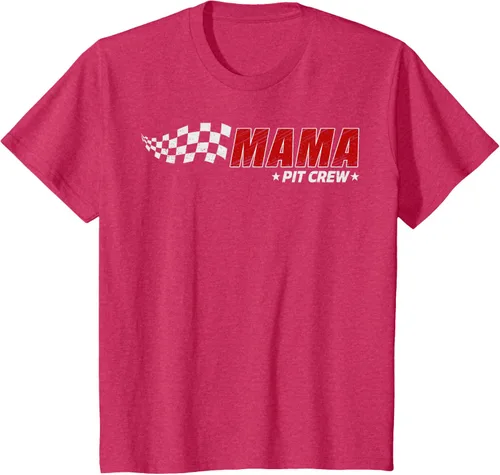 Miniatura 77 de Mama Pit Crew Race Car Birthday Family Matching Pit Crew Camiseta