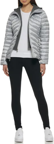 Miniatura 2 de GUESS Chaqueta ligera y plegable para mujer, acolchada, de transición