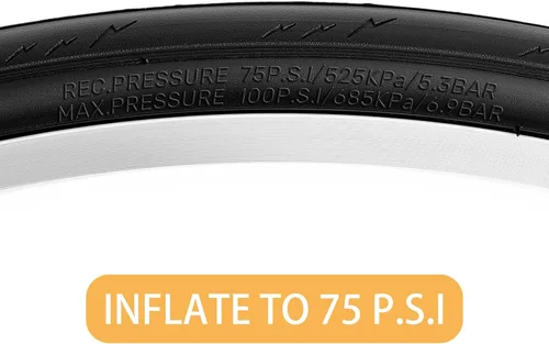 Miniatura 5 de Hycline Neumático de repuesto para bicicleta de carretera: 700x25C/700x28C/700Cx35C Neumáticos de bicicleta plegables de alto rendimiento