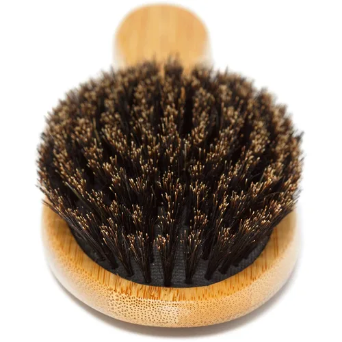 Miniatura 4 de Belula Juego de cepillos de cerdas de jabalí – Restaura el brillo natural y la textura para cabello fino, fino, normal y corto – Set para él