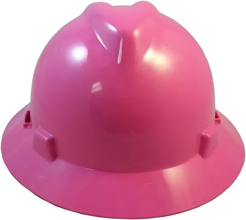 Miniatura 3 de MSA V-Gard - Sombreros de ala completa con suspensiones FasTrac III con práctica bolsa de mano