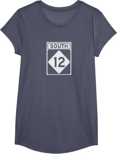 Miniatura 14 de Highway 12 South NC Outer Banks North Carolina Hwy - Camiseta, Negro, S