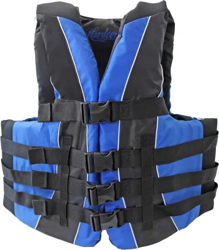 Hardcore Water Sports Chaleco salvavidas de alta calidad Neo/Poly | Chaleco salvavidas tipo III aprobado por la USCG para esquí acuático, canotaje,