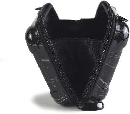 Miniatura 7 de Mini estuche rígido portátil de moda, bolso cruzado para mujer, caja de almacenamiento, bolsa de viaje, estuche de maquillaje y cosméticos, Mármol