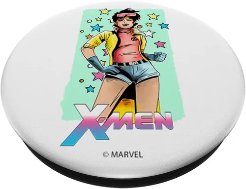 Miniatura 2 de Marvel X-Men Jubilee Retro Bubble Color Pop - PopSockets Grip y Stand para teléfonos y tabletas