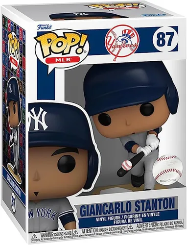 Miniatura 3 de Giancarlo Stanton - Figura de vinilo #87 (con funda protectora de vinilo transparente compatible)