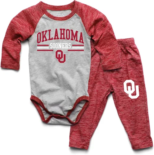 Miniatura 27 de Wes and Willy Baby College Sports Fan - Conjunto de una pieza y pantalón de manga larga