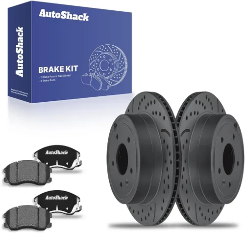 Miniatura 8 de AutoShack Rotores de freno traseros de cerámica Reemplazo para Pontiac Torrent Suzuki XL-7 Chevrolet Captiva Sport 2007-2009 Equinox 2008-2010