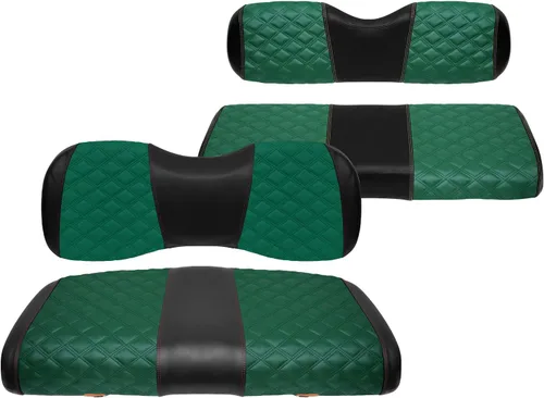 Miniatura 17 de Fundas de asiento de carrito de golf, delanteras y traseras, impermeables y resistentes al sol, de piel de vinilo de grado marino, accesorios