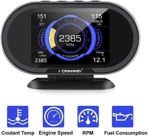 Miniatura 6 de Escáner KW850 OBD2 + paquete de calibre KW208 OBD2