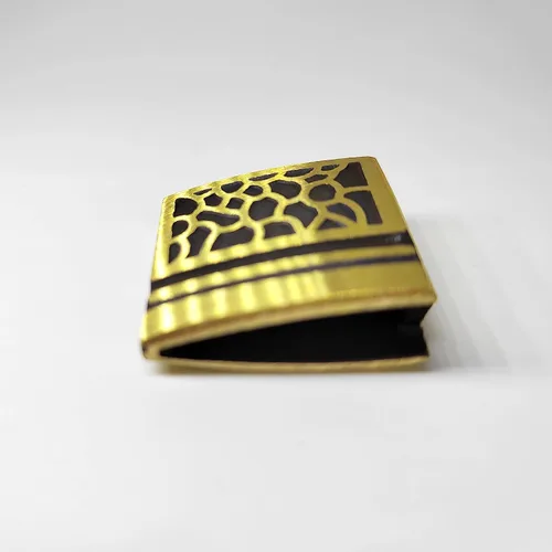 Miniatura 3 de Espada samurái de latón, virola Habaki para Katana japonesa Wakizashi Tanto espada accesorios de espada de bricolaje (latón-2)