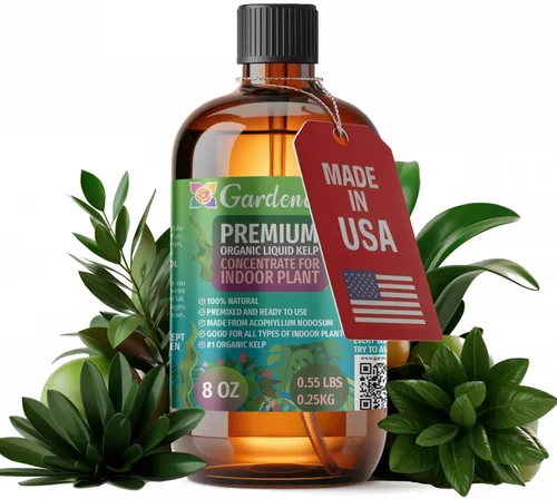 Miniatura 44 de GARDENERA Superalimento orgánico prémium de algas marinas y algas marinas para plantas AGLAONEMA, 8 onzas, concentrado de fertilizante líquido