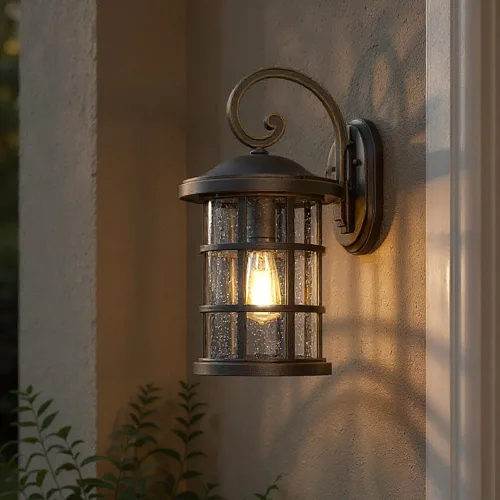 Miniatura 8 de Urban Ambiance UQL1049 - Lámpara colgante de lujo para exteriores, tamaño mediano: 15.5 pulgadas de alto x 10 pulgadas de ancho, con elementos