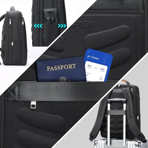Miniatura 7 de BOPAI Clásico para, Negro -, Mochilas