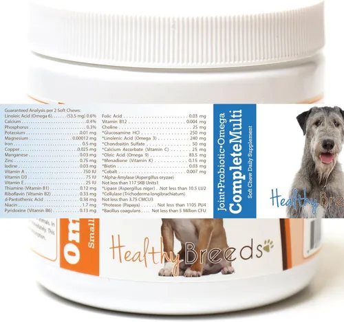 Miniatura 269 de Healthy Breeds Pug todo en uno multivitamínico suave masticable 60