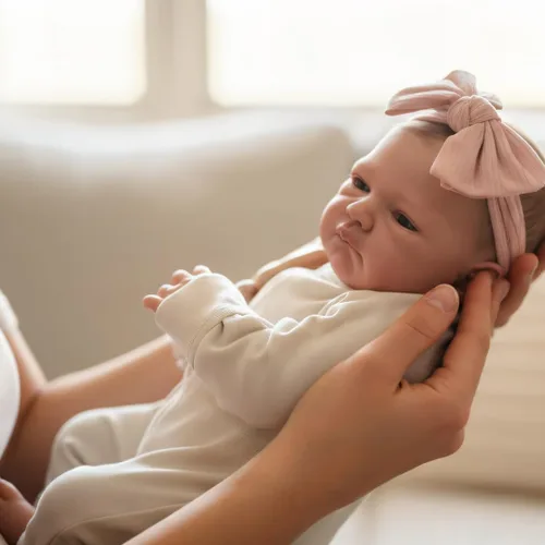 Miniatura 4 de WOOROY Muñecas Reborn de bebé realistas - Muñeca recién nacida de 20 pulgadas para bebé niña con cuerpo suave y pesado, juguete de regalo para niños