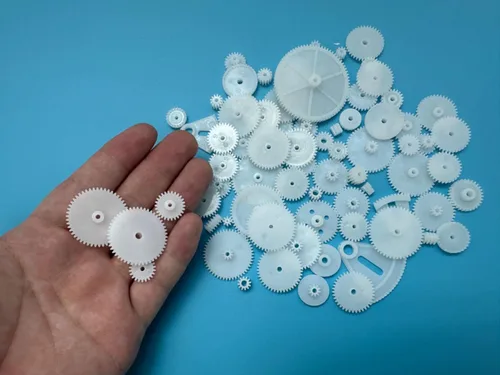 Miniatura 5 de 72PCS Engranajes de motor pequeños Engranajes de plástico para motor RC Modelo de coche Juguete DIY Helicóptero RC Toy Gear Reemplazo Módulo 0.5
