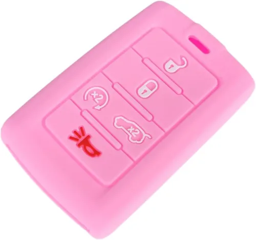 Miniatura 5 de Funda de silicona para llavero sin llave, compatible con Jeep Grand Cherokee L Grand Wagoneer Wagoneer Grand Cherokee L 2021-2022