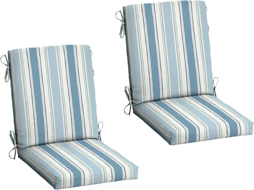Miniatura 16 de Arden Foam - Cojines de espuma para sillas de patio y comedor, 20 x 44 pulgadas, espuma de alta densidad de alta densidad, nunca se aplana