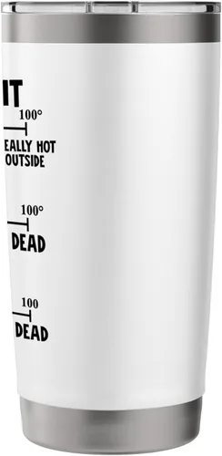 Miniatura 2 de Fahrenheit vs Celsius vs Kelvin Stainless Steel Insulated Tumbler