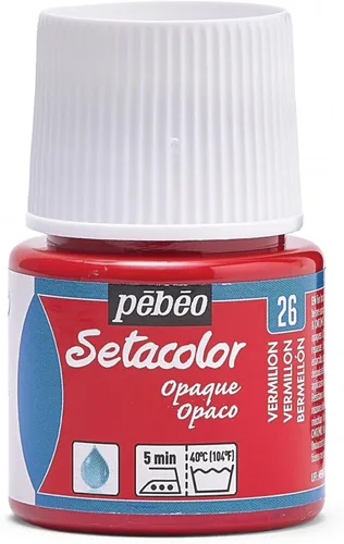 Miniatura 57 de Pebeo Setacolor - Pintura para tela (opaca, 45 ml), color dorado perla
