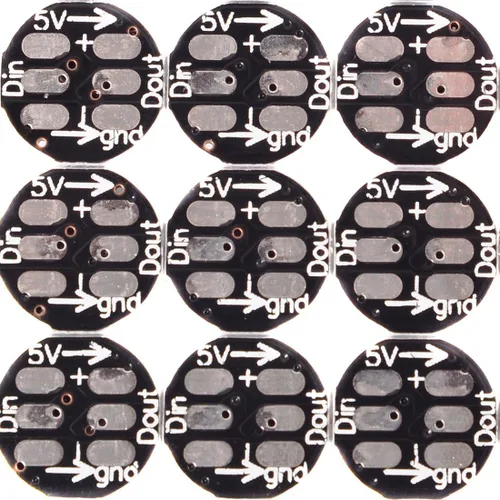 Miniatura 2 de BTF-LIGHTING WS2812B - 100 píxeles LED RGB inteligentes direccionables individualmente para Arduino, módulo LED RGB de 1 LED, píxeles