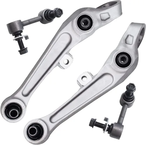 Miniatura 176 de Detroit Axle - Kit de 4 brazos de control delanteros para Ford Mustang 05-10, 2 brazos de control inferiores, 2 puntales 2005 2006 2007 2008 2009