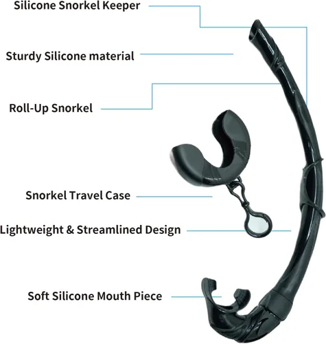 Miniatura 2 de YUEX MER - Snorkel de buceo, pesca submarina, apnea, esnórquel
