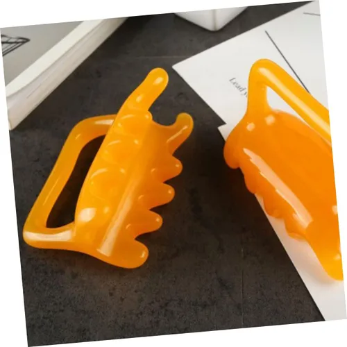 Miniatura 4 de Conjunto de masajeador de cuello y espalda, herramientas de cera de abeja de resina para masaje de tejido profundo