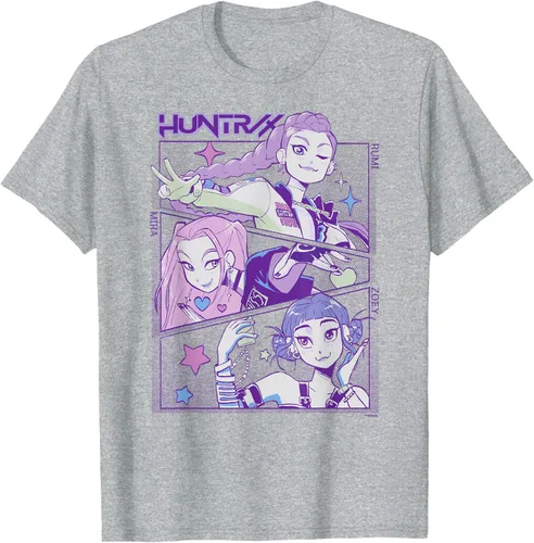 Miniatura 4 de KPop Demon Hunters HUNTR/X Camiseta oficialmente licenciada