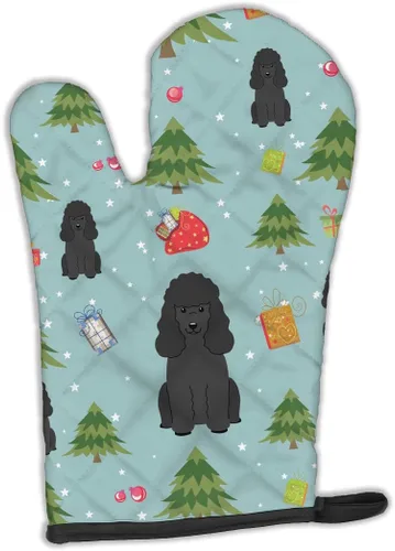 Miniatura 43 de Caroline's Treasures BB2732OVMT Dog House Collection Border Collie - Guante de horno grueso resistente al calor para sartenes calientes y horno
