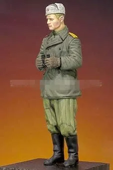 Miniatura 4 de Figuras de resina a escala 1/35 Modelo WW2 Russian Tank Crew 146 Sin ensamblar sin pintar