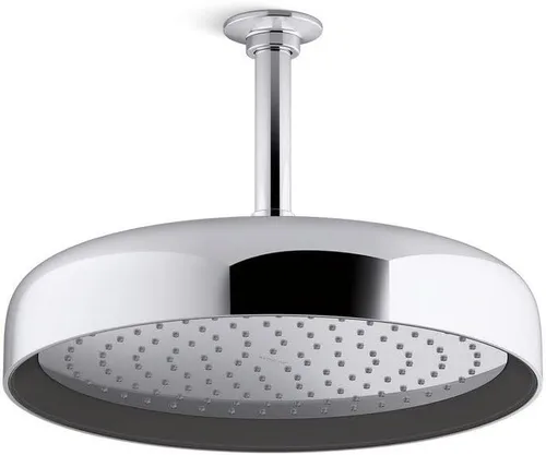 Miniatura 17 de KOHLER 26291-G-BL Statement™ Cabezal de lluvia redondo de 12" de una sola función, 1.75 gpm, negro mate