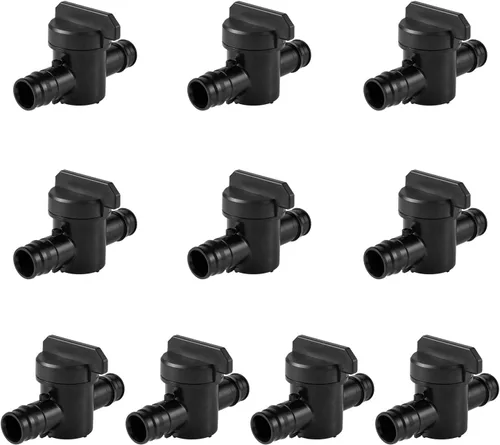 Miniatura 7 de Paquete de 2 accesorios EFIELD Pex Poly PPSU Pex-A Expansión 1/2" X1/2" Válvula de bola de puerto completo solo para conexión de tubería Pex-A, ASTM