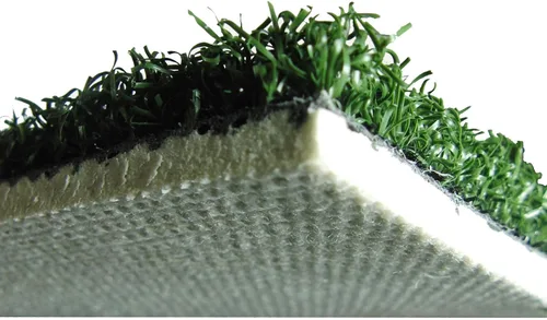 Miniatura 2 de Esterilla de bateo de béisbol/sóftbol de 12' X 6' premium en verde con placa pintada
