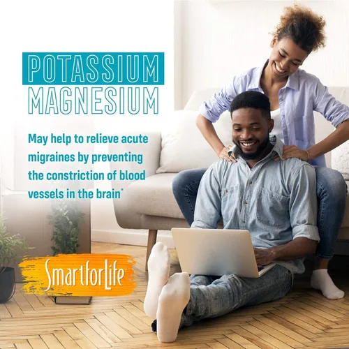 Miniatura 6 de SMART FOR LIFE Suplemento de potasio y magnesio - 30 cápsulas veganas - Suplemento de magnesio y potasio - Complejo mineral de alta absorción