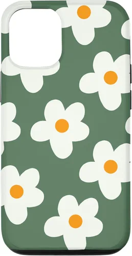 Miniatura 26 de Retro 60s flower vintage floral pattern sage green Groovy Case for iPhone 16