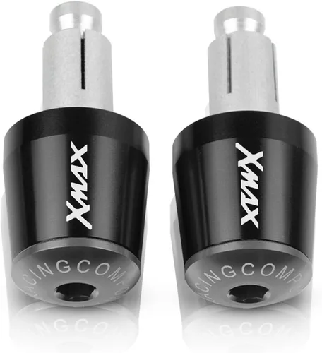 Miniatura 10 de Accesorios de motocicleta para Xmax 7/8 "0.866 in manillar empuñaduras tapa de extremo de barra para Yamaha Xmax 125 250 300 400 X MAX 2017
